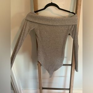 Forever 21 off the shoulder bodysuit